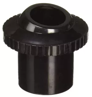 Pentair 540050 Black Directional Insider Eyeball with 1 inch Opening and 1.5 Inch Slip Inlet Replacement