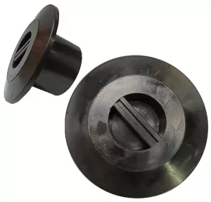 Athena Black Vacuum Fitting wiht Cover | OF602011