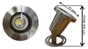 Zeus GW LED Light Underwater Light 5 Watt